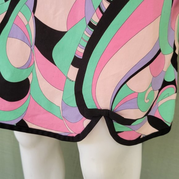 TIBI Colorful Print Strapless Dress 4 Runs small 0/2 - Picture 4 of 5